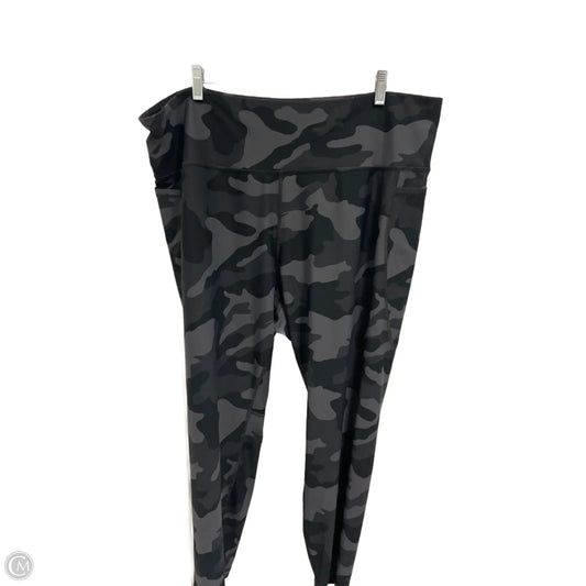 Athletic Leggings By Old Navy In Camouflage Print, Size: 3x