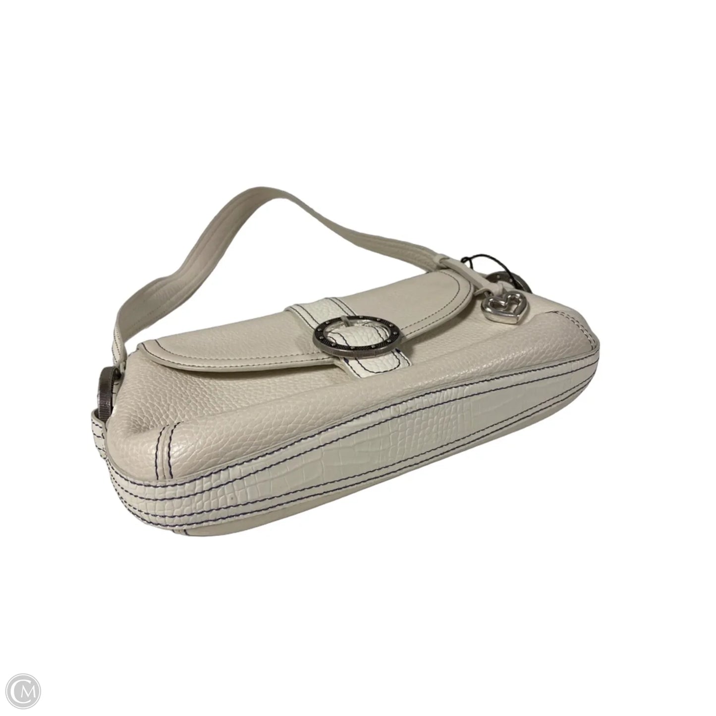 Handbag Leather By Brighton, Size: Medium