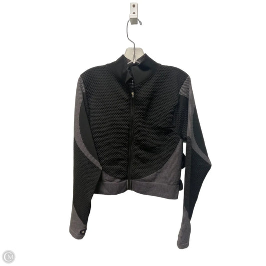 Athletic Jacket By Clothes Mentor In Black, Size: M