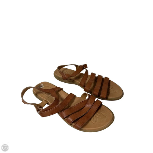 Sandals Flats By Boc In Brown, Size: 8