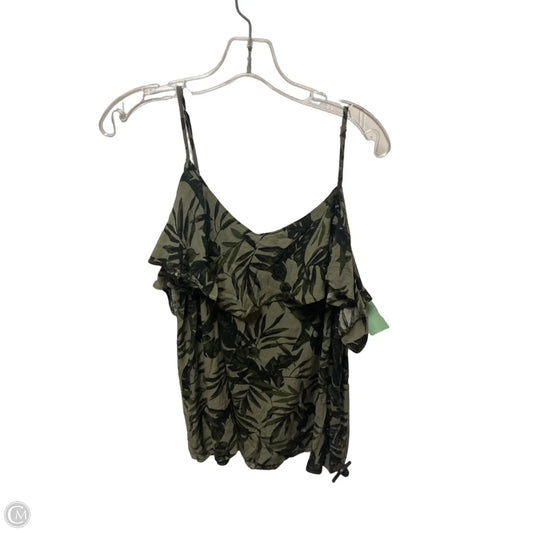 Top Sleeveless By Old Navy In Green, Size: L