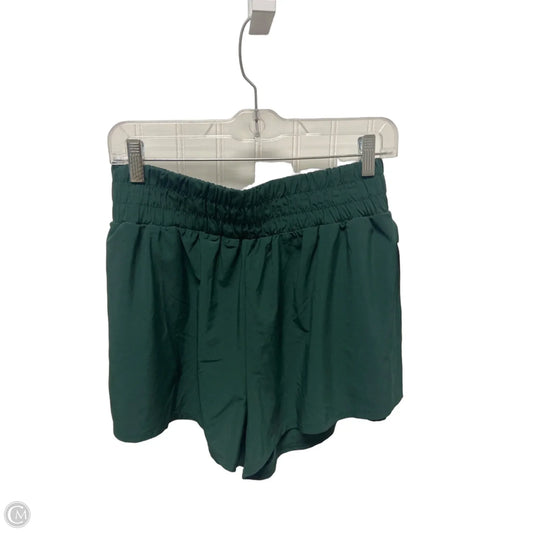 Athletic Shorts By Zella In Green, Size: M