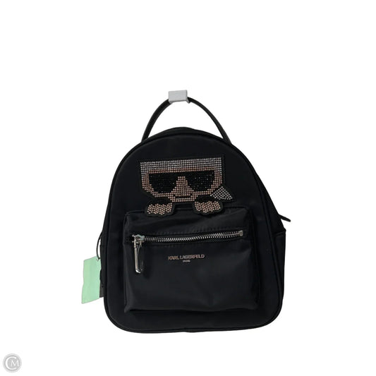 Backpack Designer By Karl Lagerfeld, Size: Small