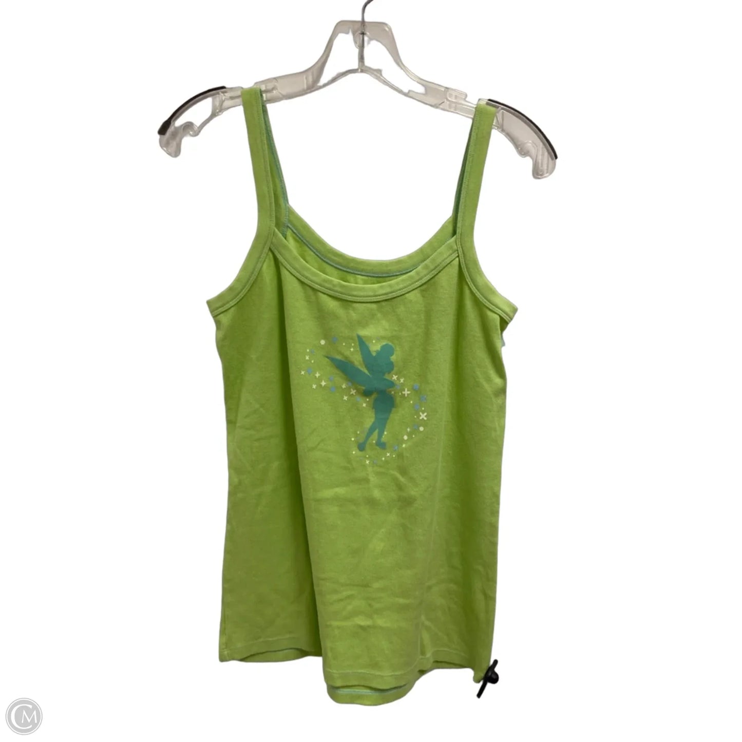 Top Sleeveless Basic By Disney In Green, Size: L