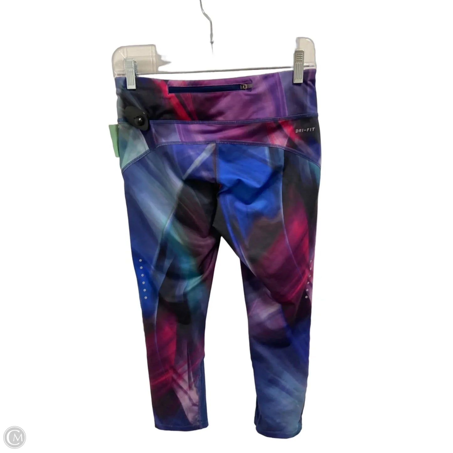 Athletic Leggings By Nike In Blue & Purple, Size: Sp
