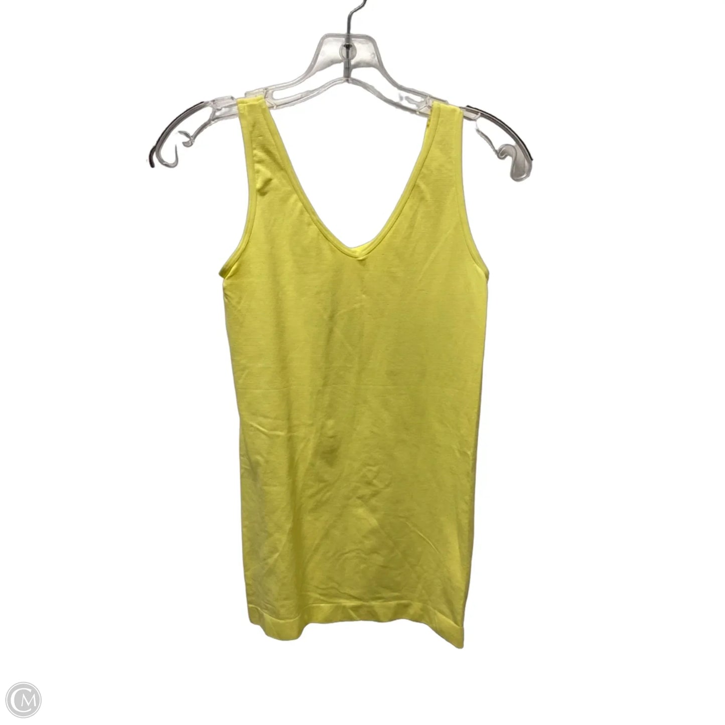 Top Sleeveless Basic By Clothes Mentor In Yellow, Size: S