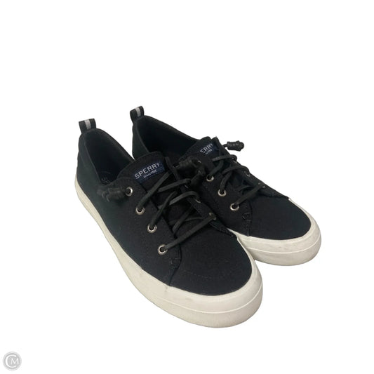 Shoes Sneakers By Sperry In Black, Size: 9.5