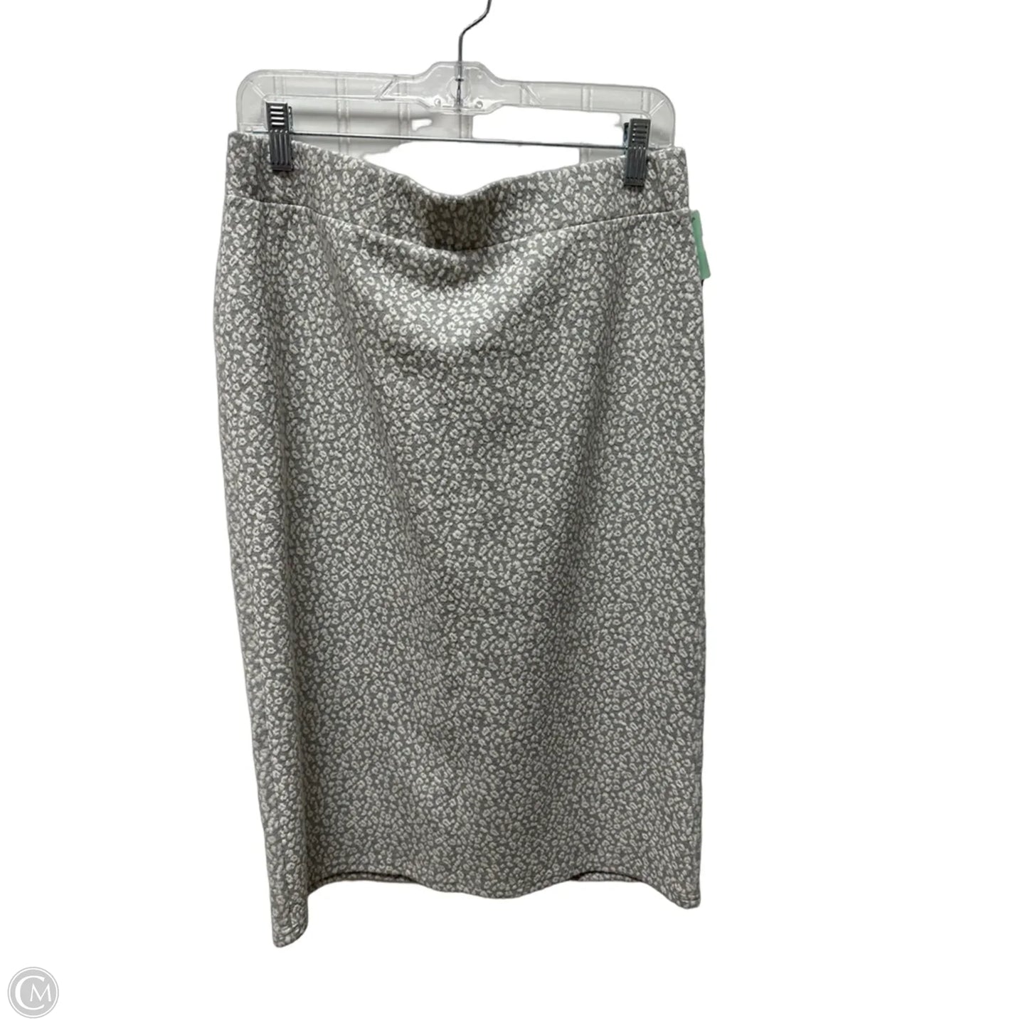 Skirt Midi By Loft In Grey, Size: 12