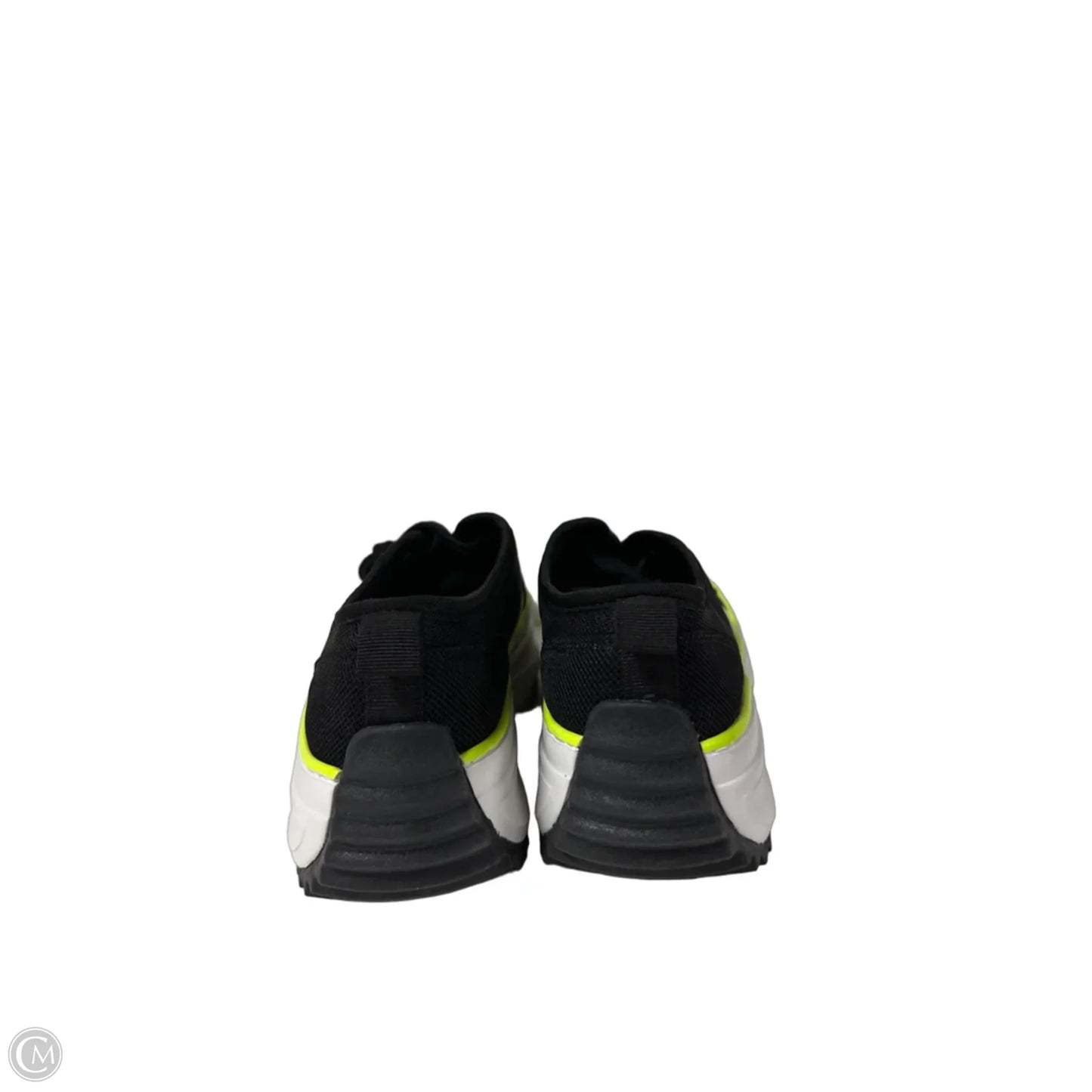 Shoes Sneakers By Joy Joy In Black & White, Size: 8.5