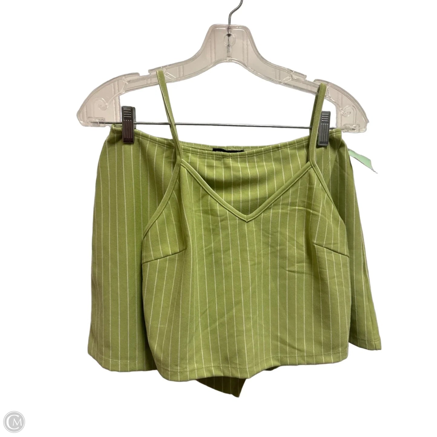 Skirt Set 2pc By Clothes Mentor In Green, Size: M
