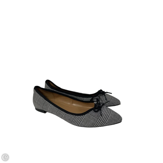 Shoes Flats By Banana Republic In Black & Grey, Size: 7