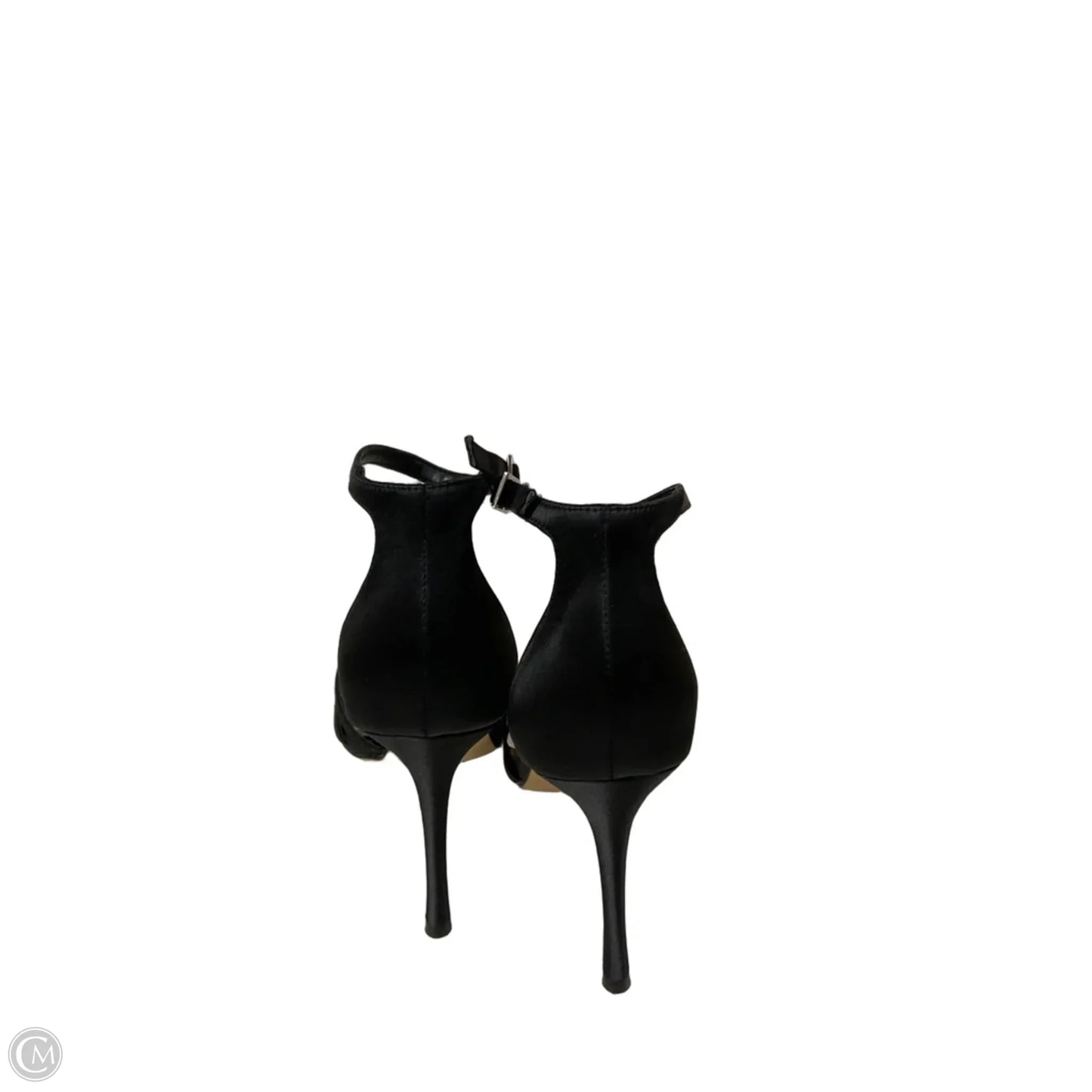 Shoes Heels Stiletto By Badgley Mischka In Silver, Size: 6