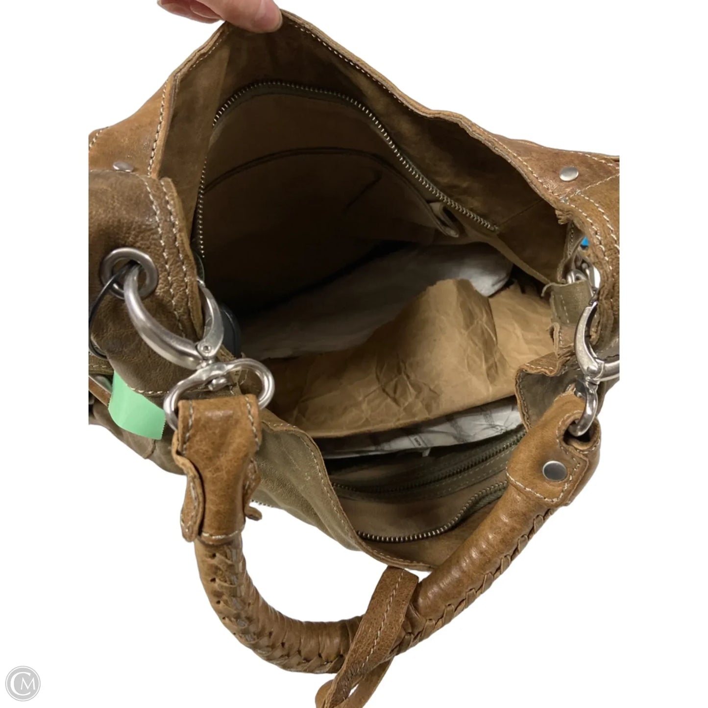 Handbag Leather By Liebeskind, Size: Large