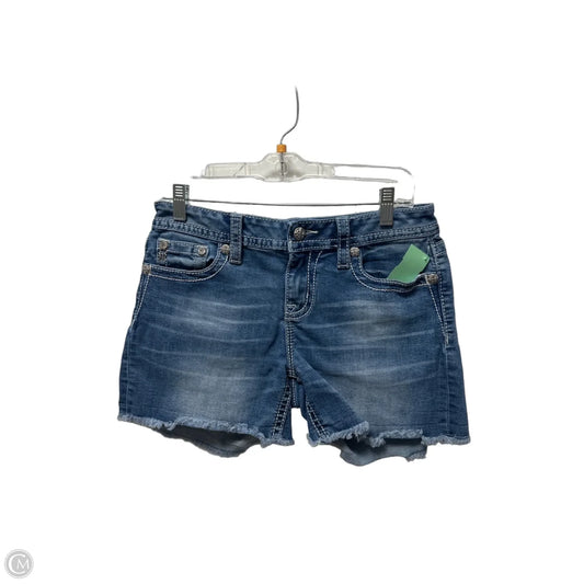 Shorts By Miss Me In Blue Denim, Size: 8