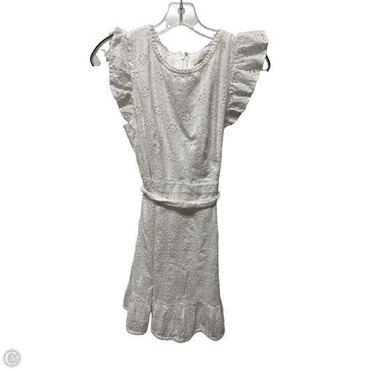 Dress Casual Short By Loft In White, Size: S