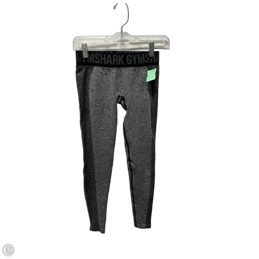 Athletic Leggings By Gym Shark In Grey, Size: S