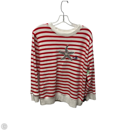Sweater Designer By Lilly Pulitzer In Striped Pattern, Size: S