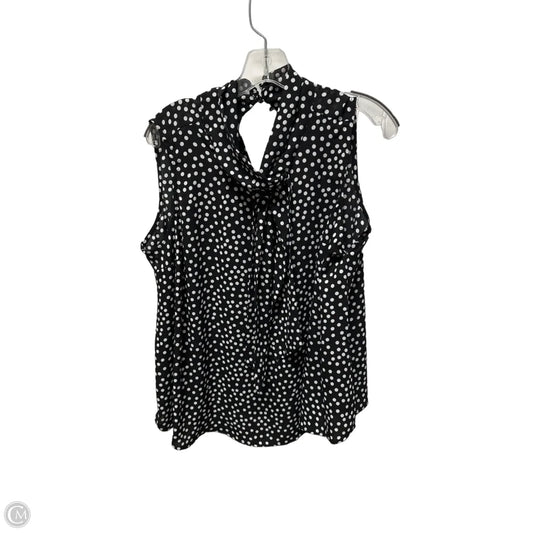 Top Sleeveless By Torrid In Polkadot Pattern, Size: M