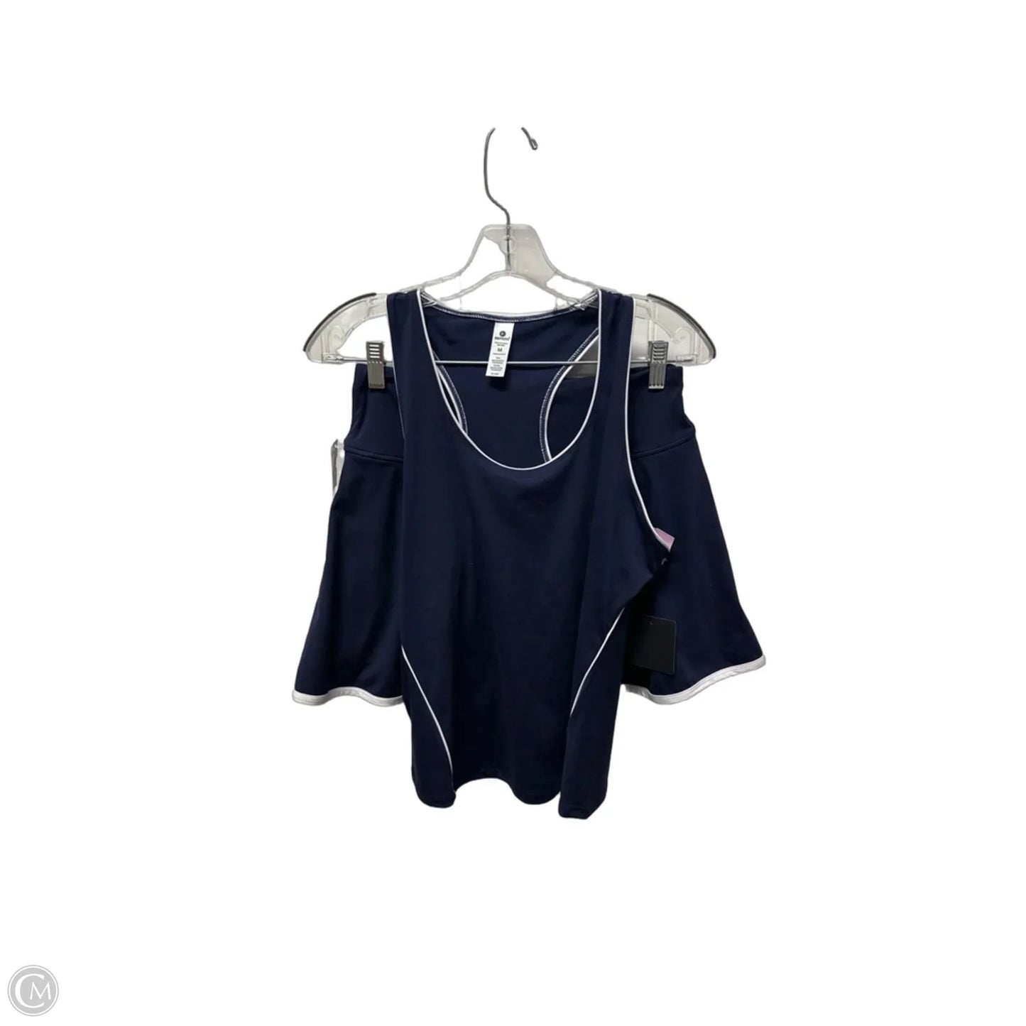 Athletic Shorts 2pc By 90 Degrees By Reflex In Navy, Size: M