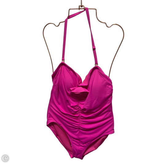 Swimsuit Designer By Kate Spade In Pink, Size: Xl