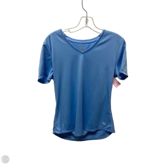 Athletic Top Short Sleeve By Reel Legends In Blue, Size: M