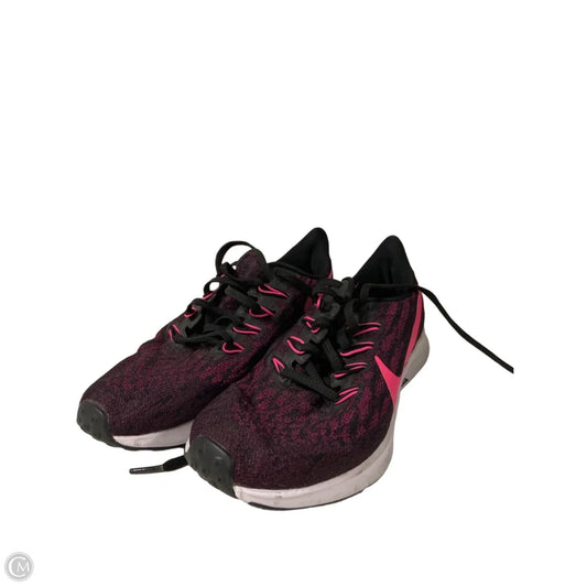 Shoes Athletic By Nike In Black & Pink, Size: 7