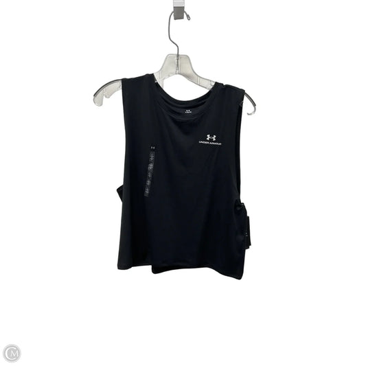 Athletic Tank Top By Under Armour In Black, Size: L