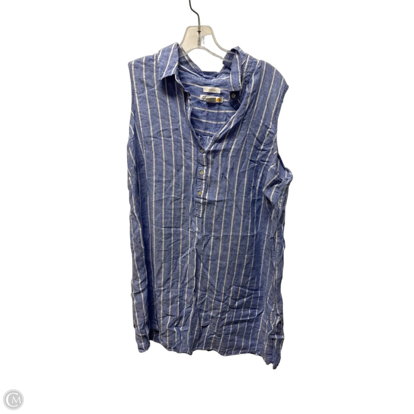 Dress Casual Short By C And C In Striped Pattern, Size: 1x