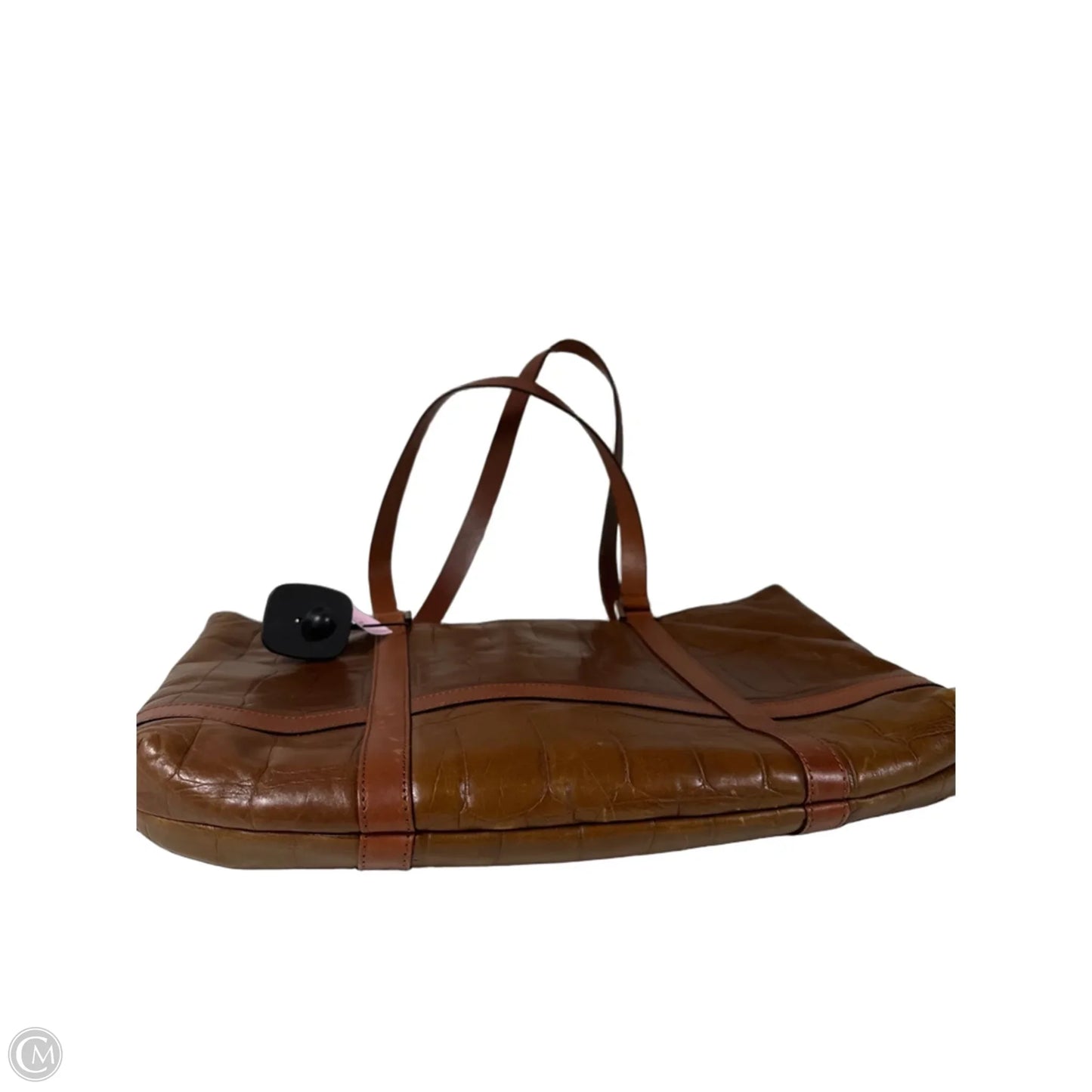 Handbag Leather By Clothes Mentor, Size: Large