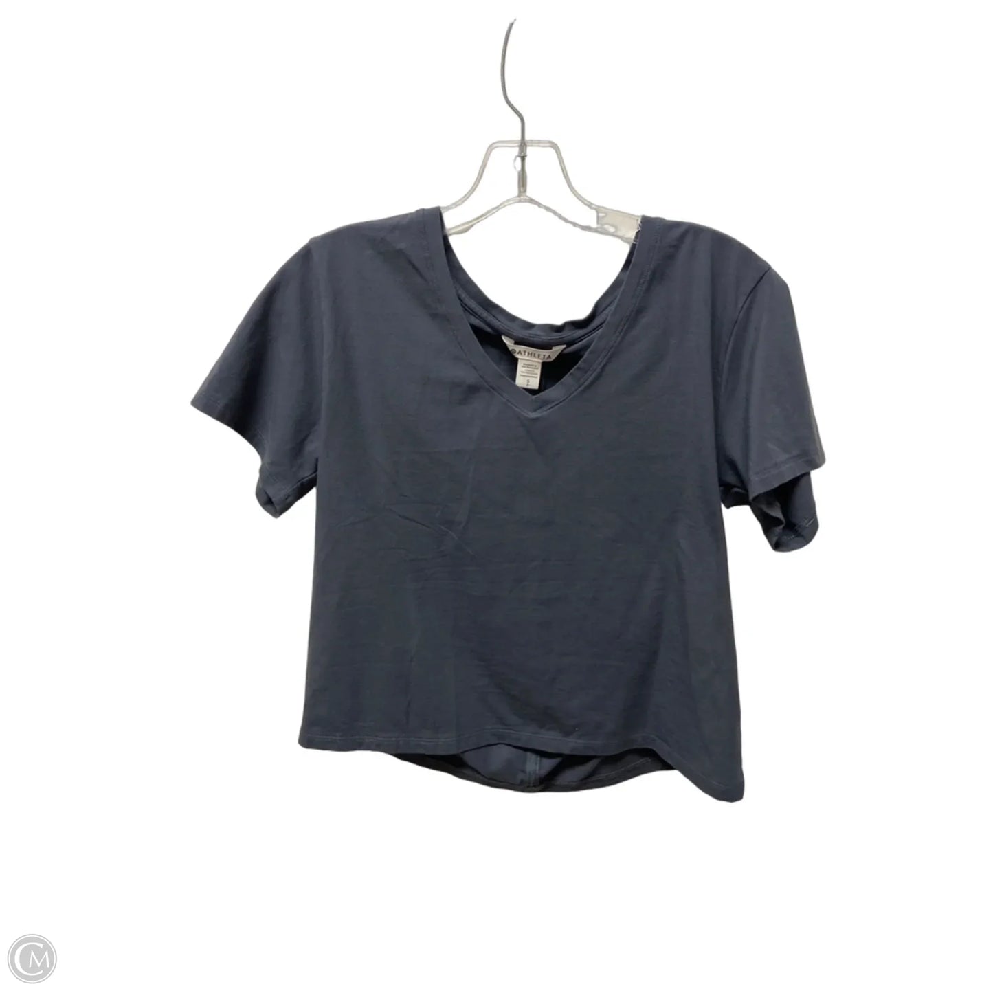 Athletic Top Short Sleeve By Athleta In Blue, Size: Sp