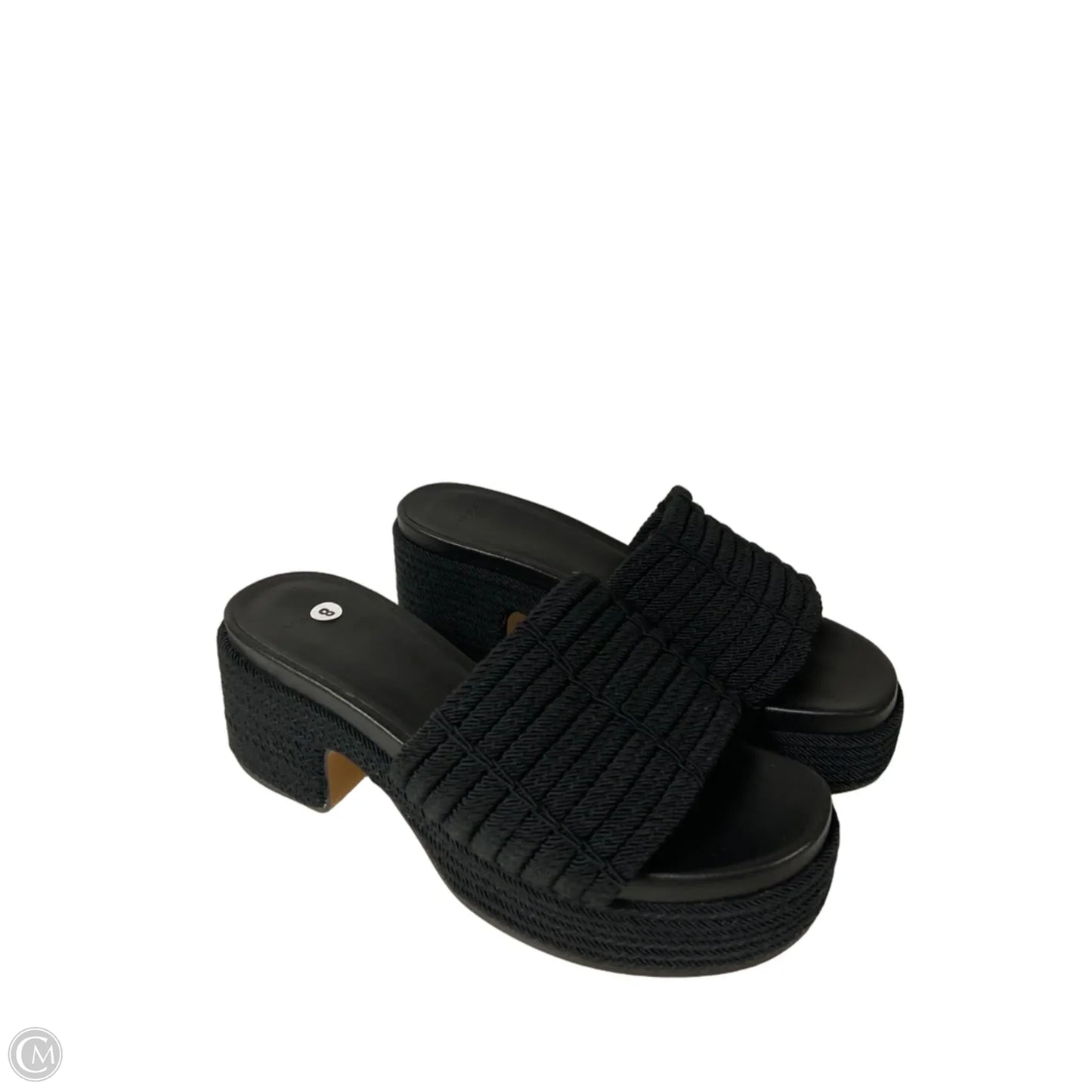 Sandals Heels Block By Vince In Black, Size: 8