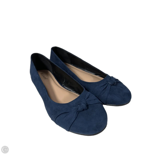 Shoes Flats By Clothes Mentor In Blue, Size: 11