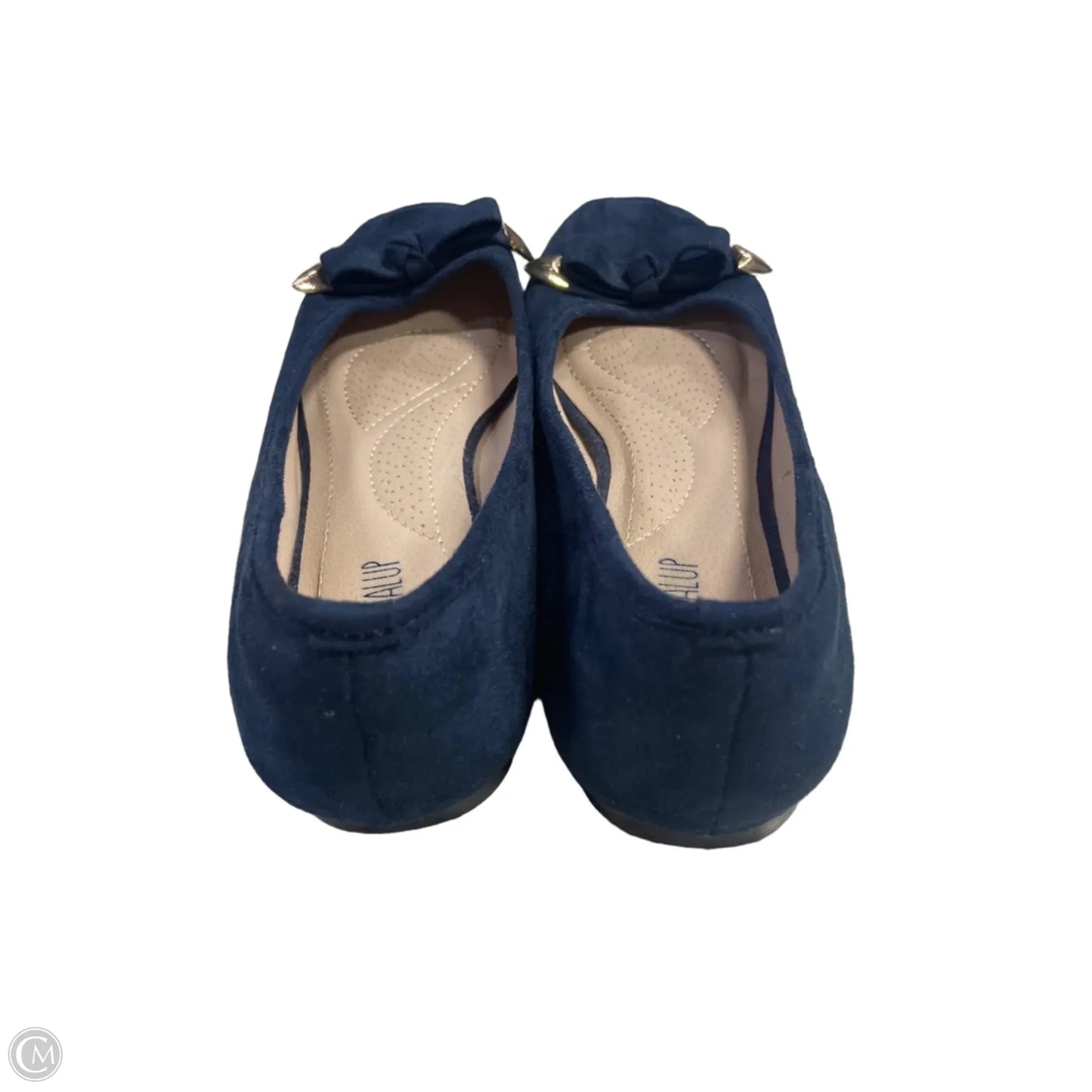 Shoes Flats By Clothes Mentor In Navy, Size: 9