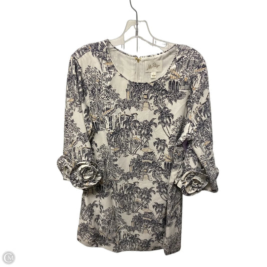 Dress Designer By Lilly Pulitzer In Black & White, Size: Xl