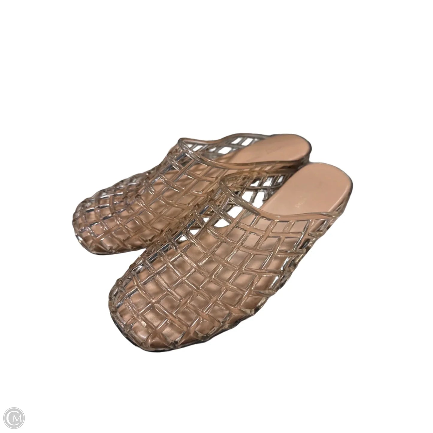 Sandals Flats By Cmc In Clear, Size: 7