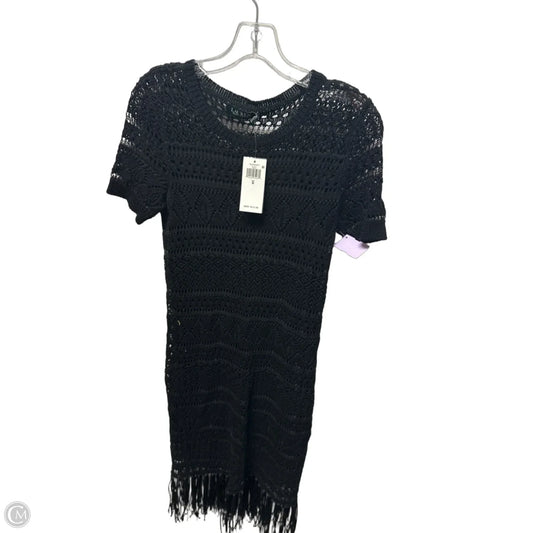 Dress Casual Midi By Ralph Lauren In Black, Size: S