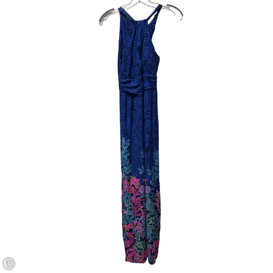 Dress Designer By Lilly Pulitzer In Blue & Pink, Size: Xs