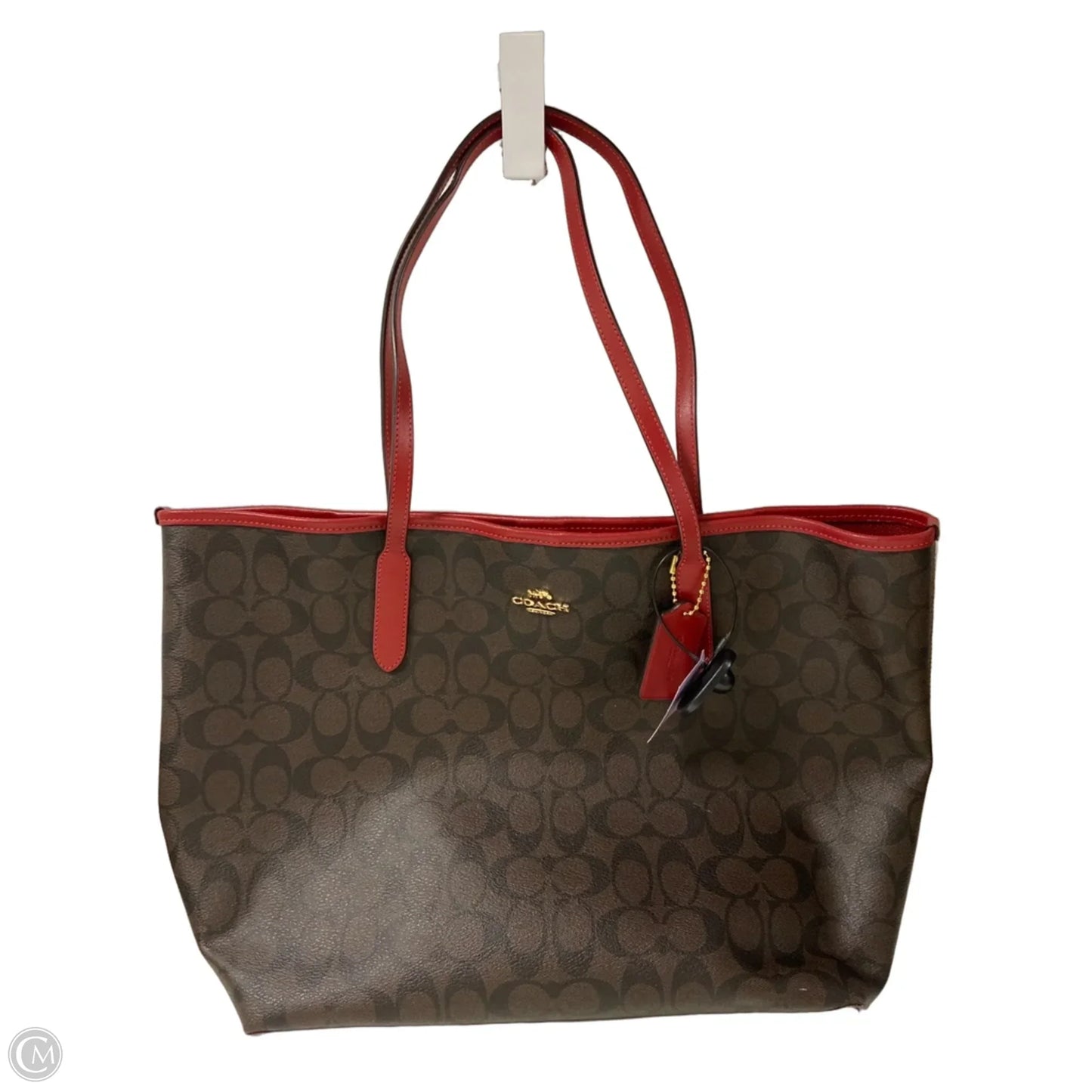 Handbag Designer By Coach, Size: Large