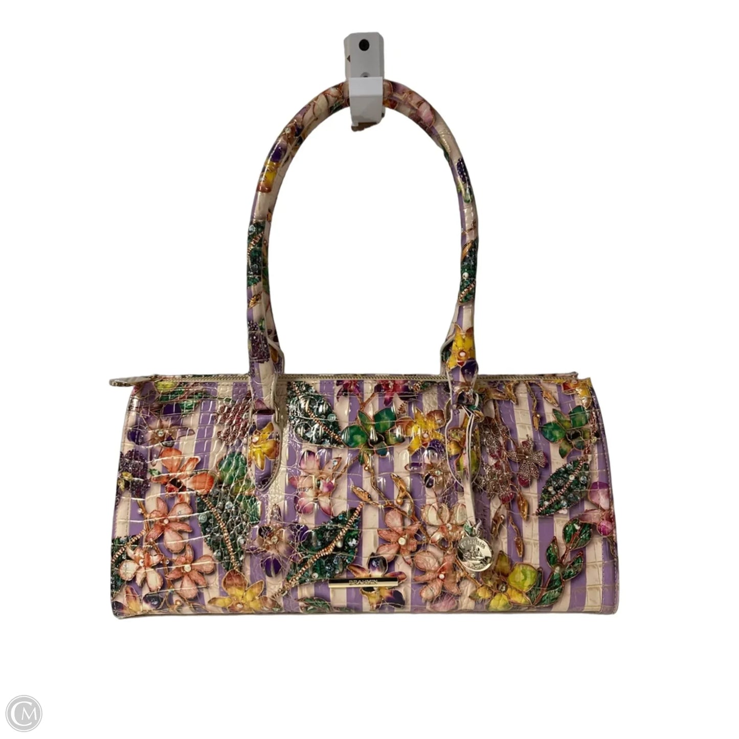 Handbag Designer By Brahmin, Size: Medium