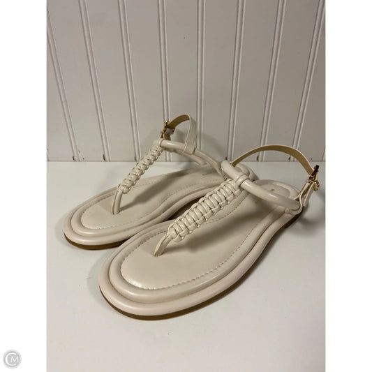 Sandals Designer By Michael Kors In Cream, Size: 7