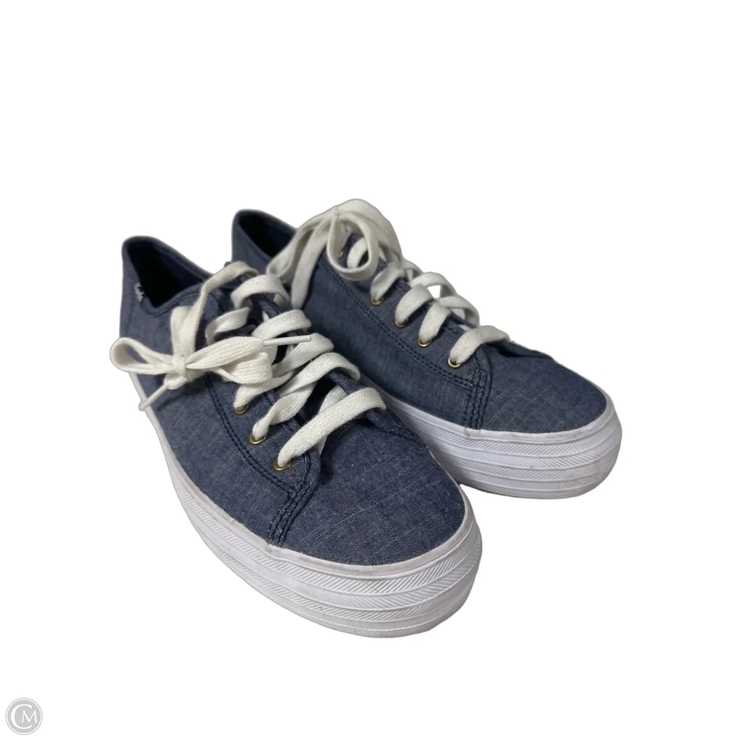 Shoes Flats By Keds In Blue, Size: 10
