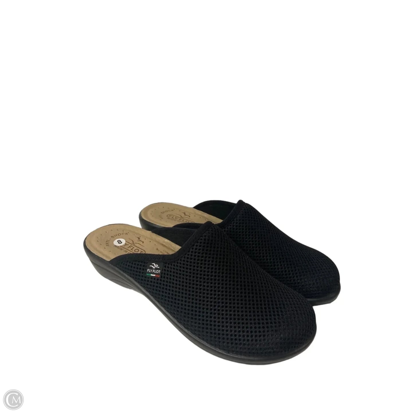 Shoes Flats By Clothes Mentor In Black, Size: 8