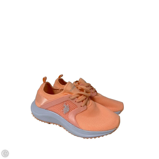 Shoes Athletic By Us Polo Assoc In Orange, Size: 6