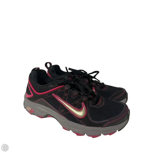 Shoes Athletic By Nike In Black & Pink, Size: 8