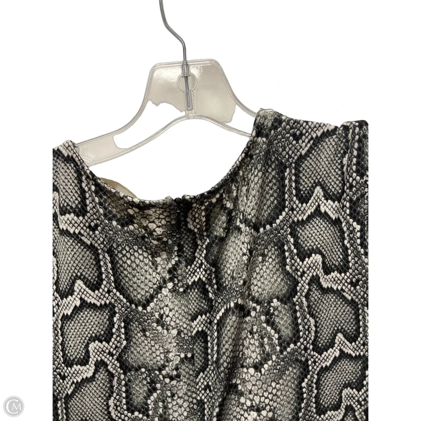 Dress Work By Michael By Michael Kors In Snakeskin Print, Size: Lp