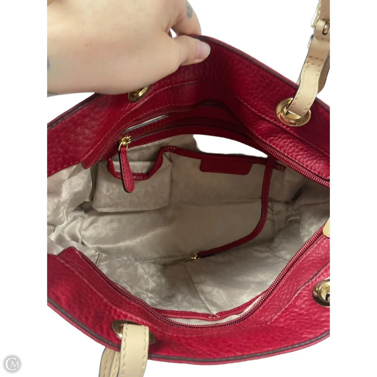 Handbag Designer By Michael Kors, Size: Medium