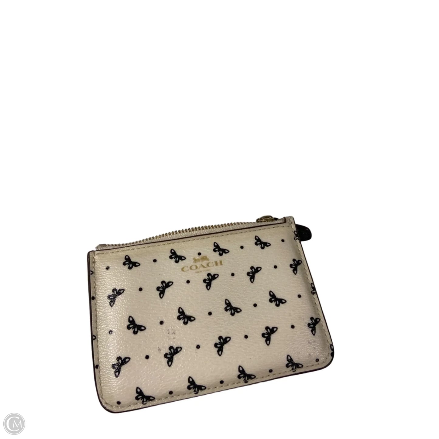 Coin Purse Designer By Coach, Size: Small
