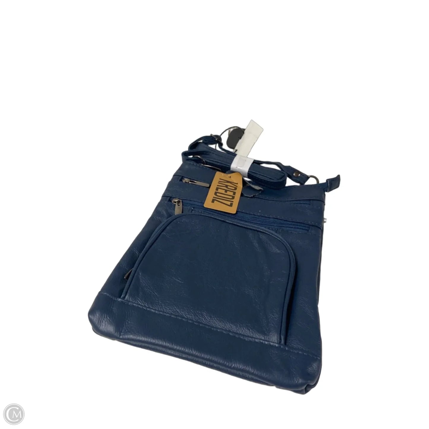Crossbody Leather By Clothes Mentor, Size: Medium