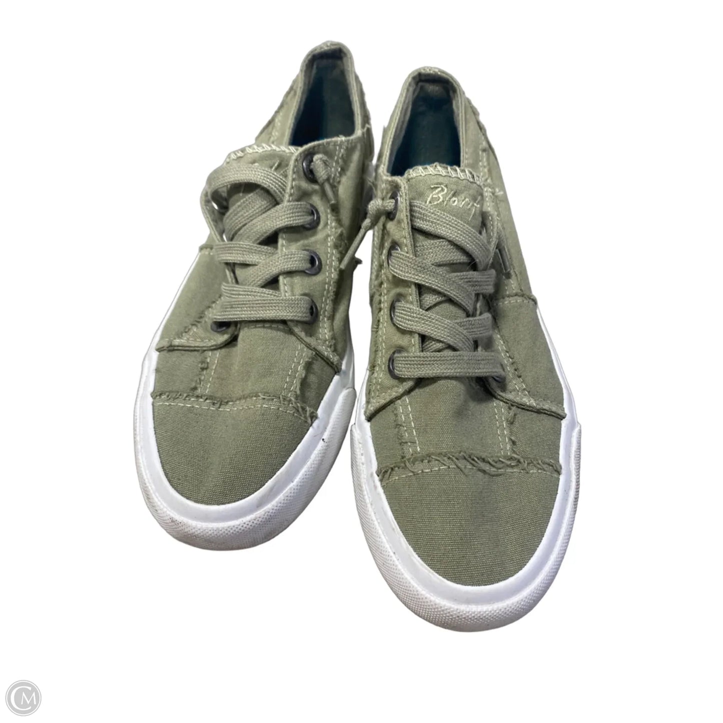 Shoes Flats By Blowfish In Green, Size: 8