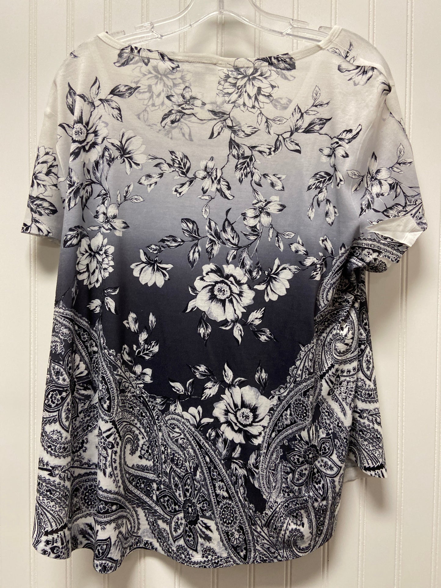 Top Short Sleeve By Croft And Barrow  Size: 1x